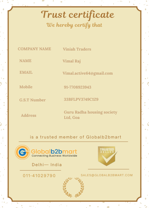 Trust-certificate viniah traders